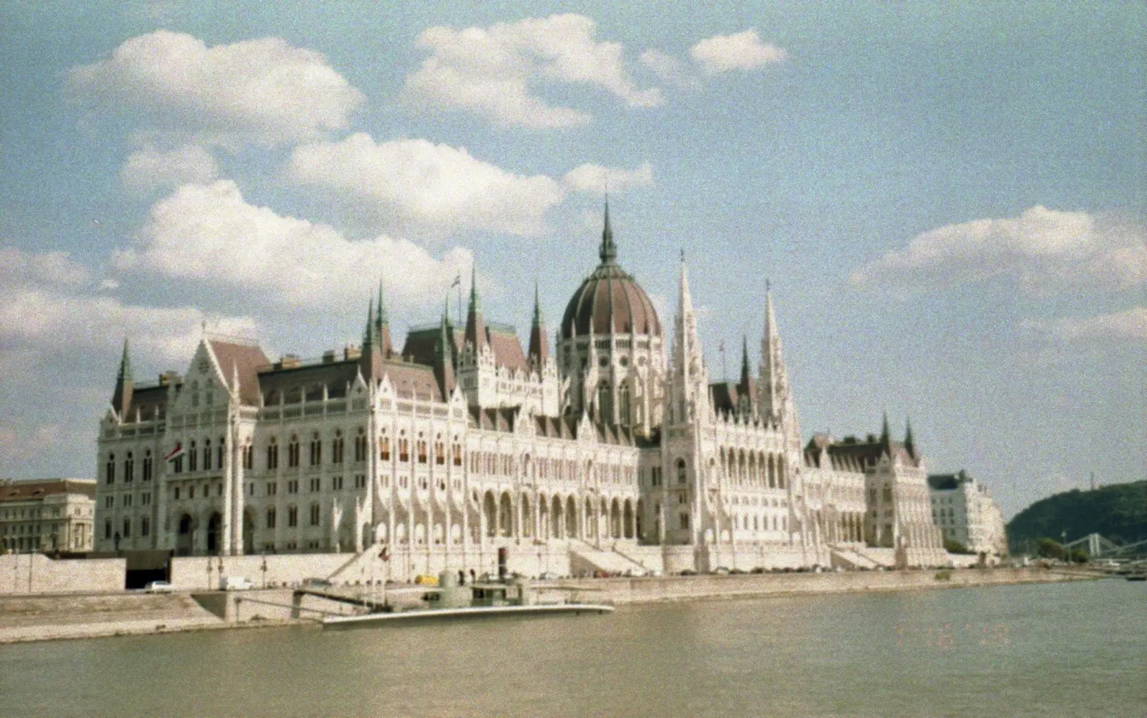 A photo of a the Hungarian Parliament
